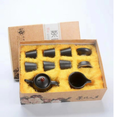 Black Ceramic Tea set – 10 pieces