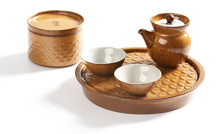 Elements Tea set-Gold