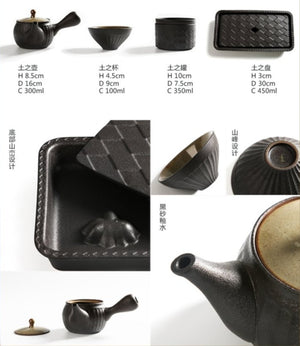 Elements Tea set - Earth