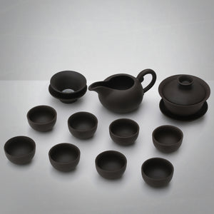 Purple Clay(zisha)  Tea sets - 12Pcs