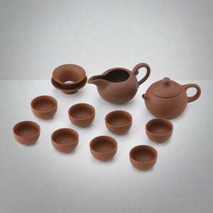 Red Clay(zisha)  Tea sets - 12Pcs