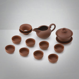 Red Clay(zisha)  Tea sets - 12Pcs