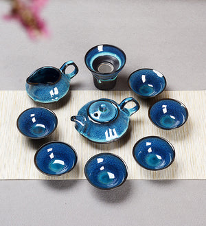 Skyeye Ceramic Tea set – 10 pieces